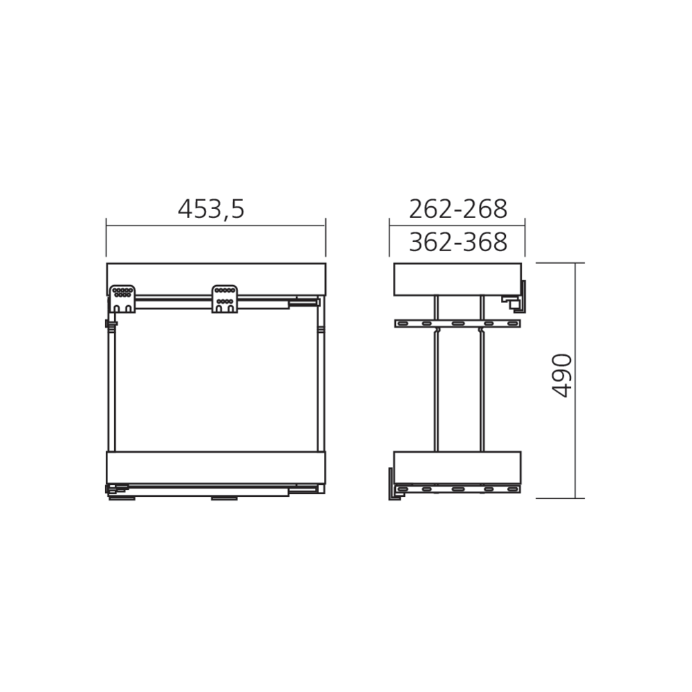 Ensemble coulissant K-Line