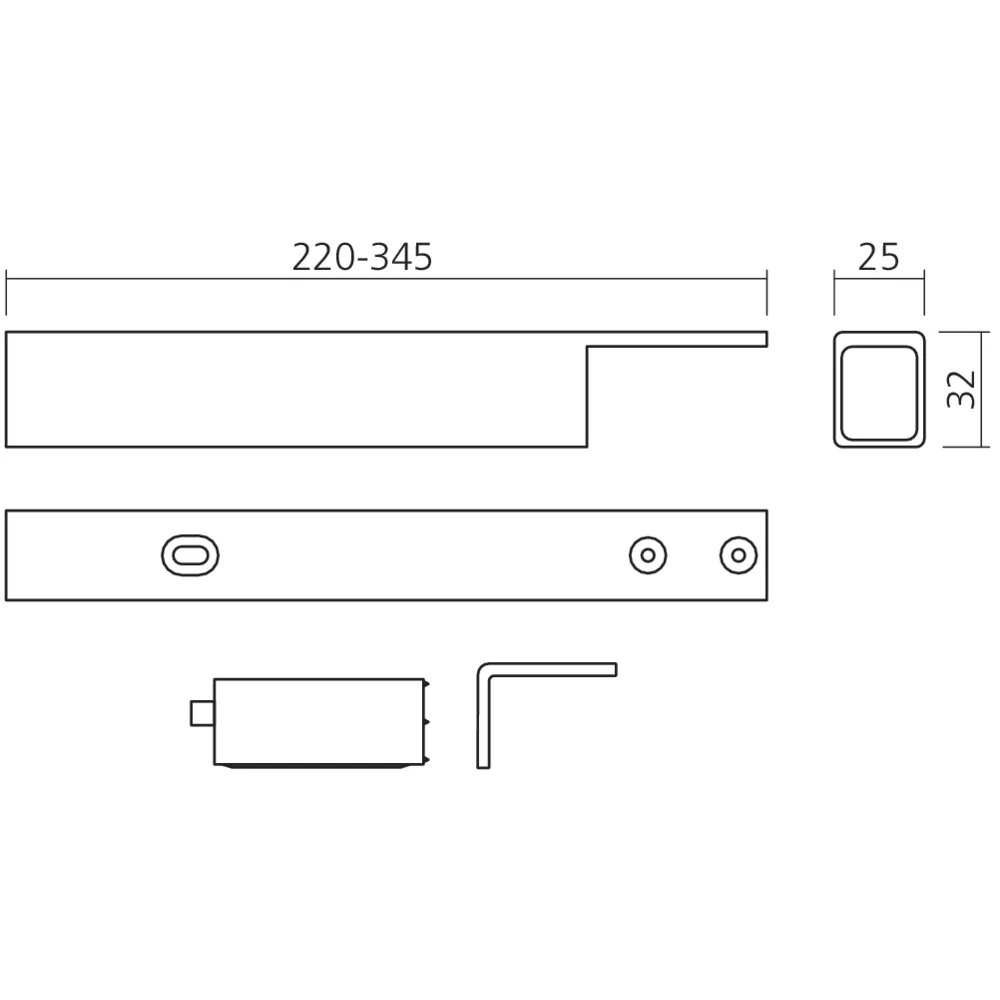 Jonction murale supérieure STILIPHOS