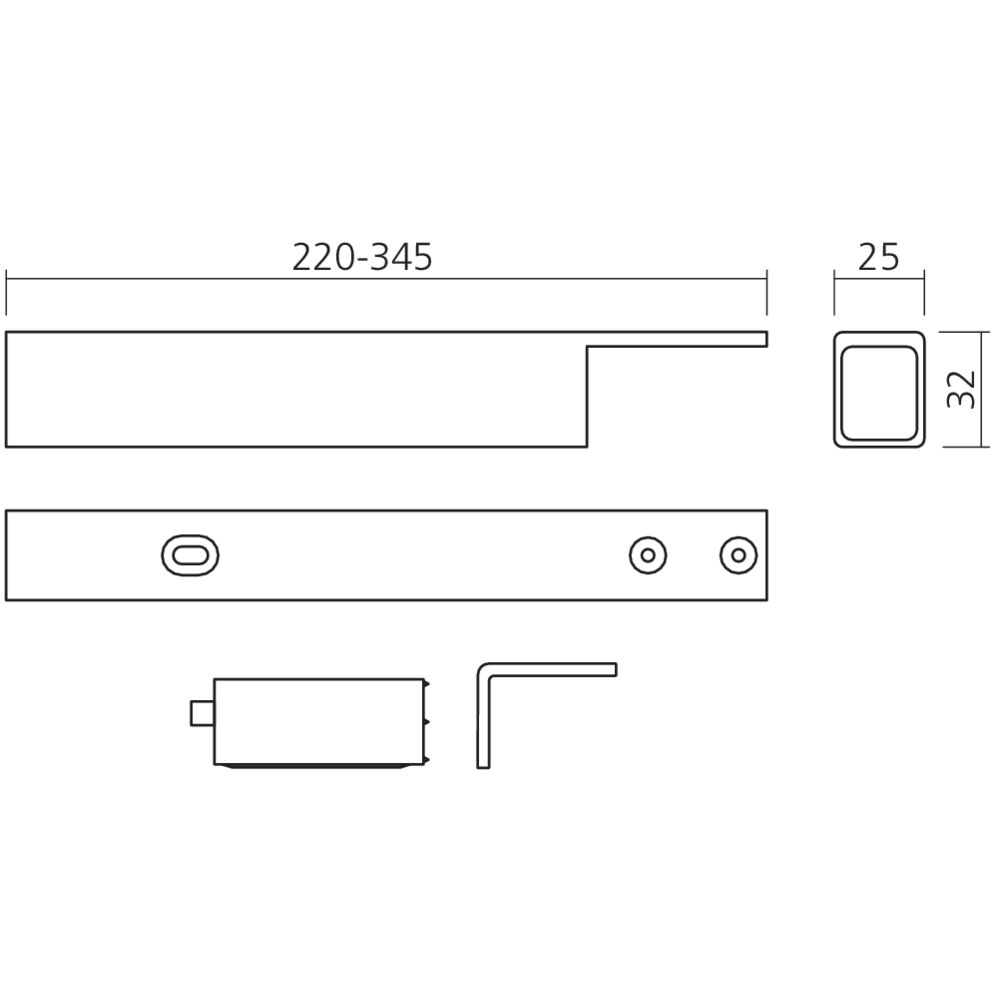 Jonction murale supérieure STILIPHOS