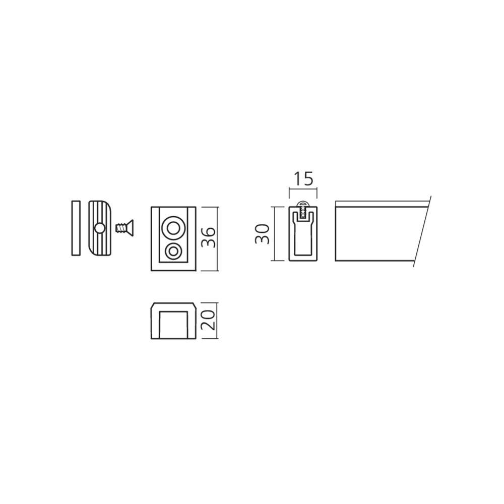 Tube de penderie STILIPHOS