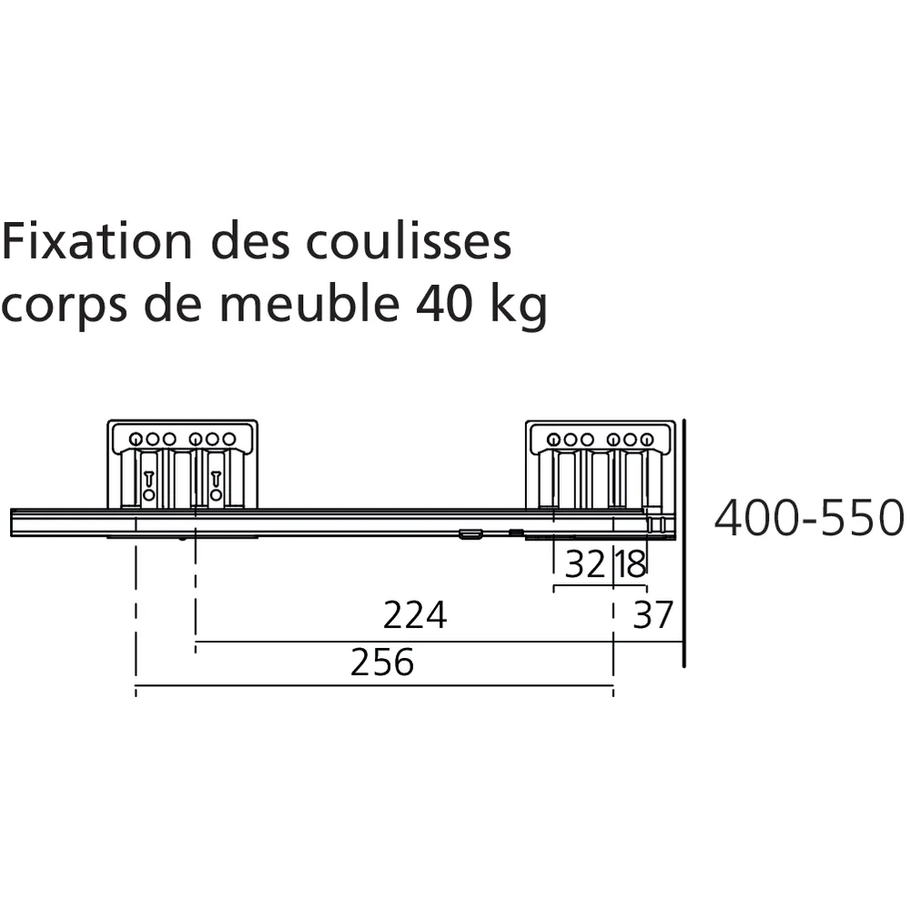 MERIVOBOX tiroir N gris orion mat