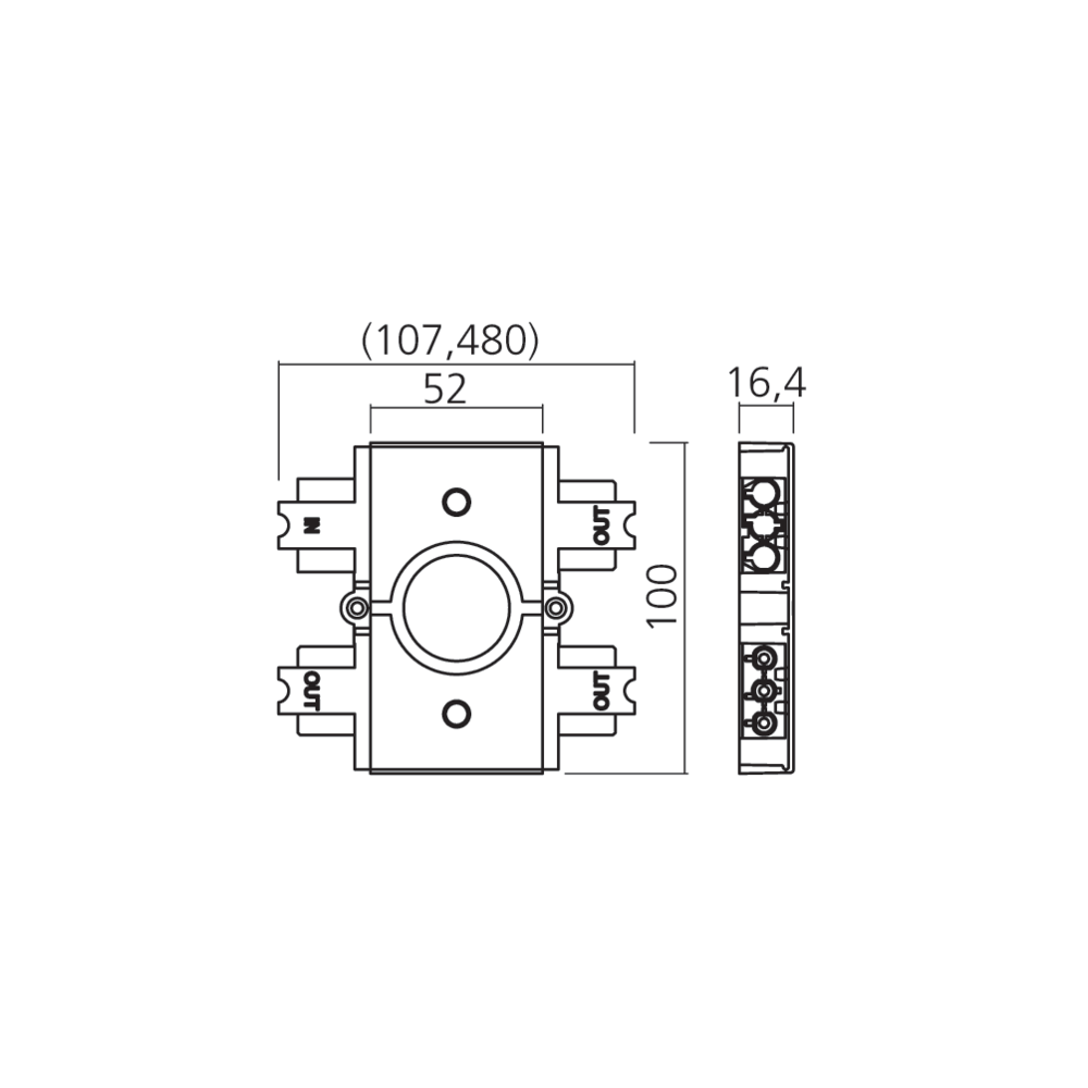 Boîtier de distribution