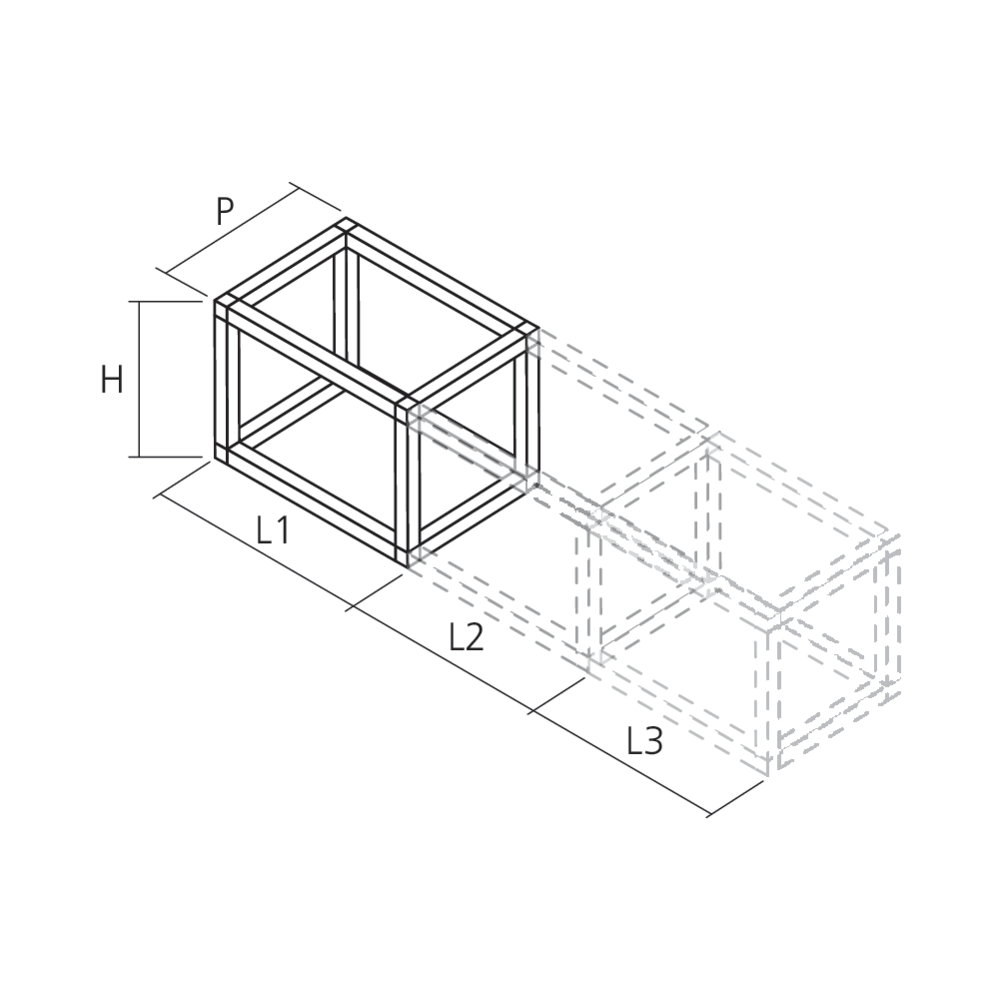 Open Box Module juxtaposable