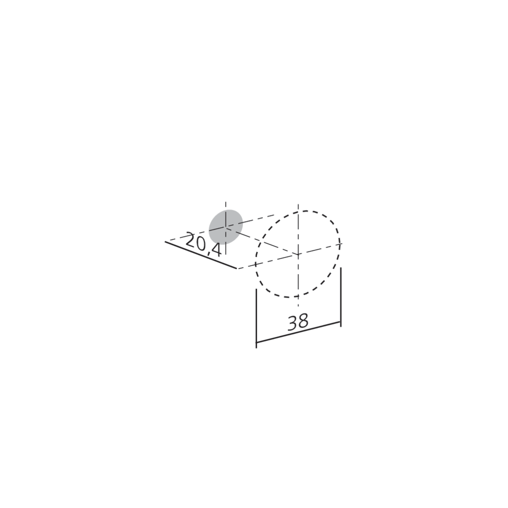 Bouton bois DISC
