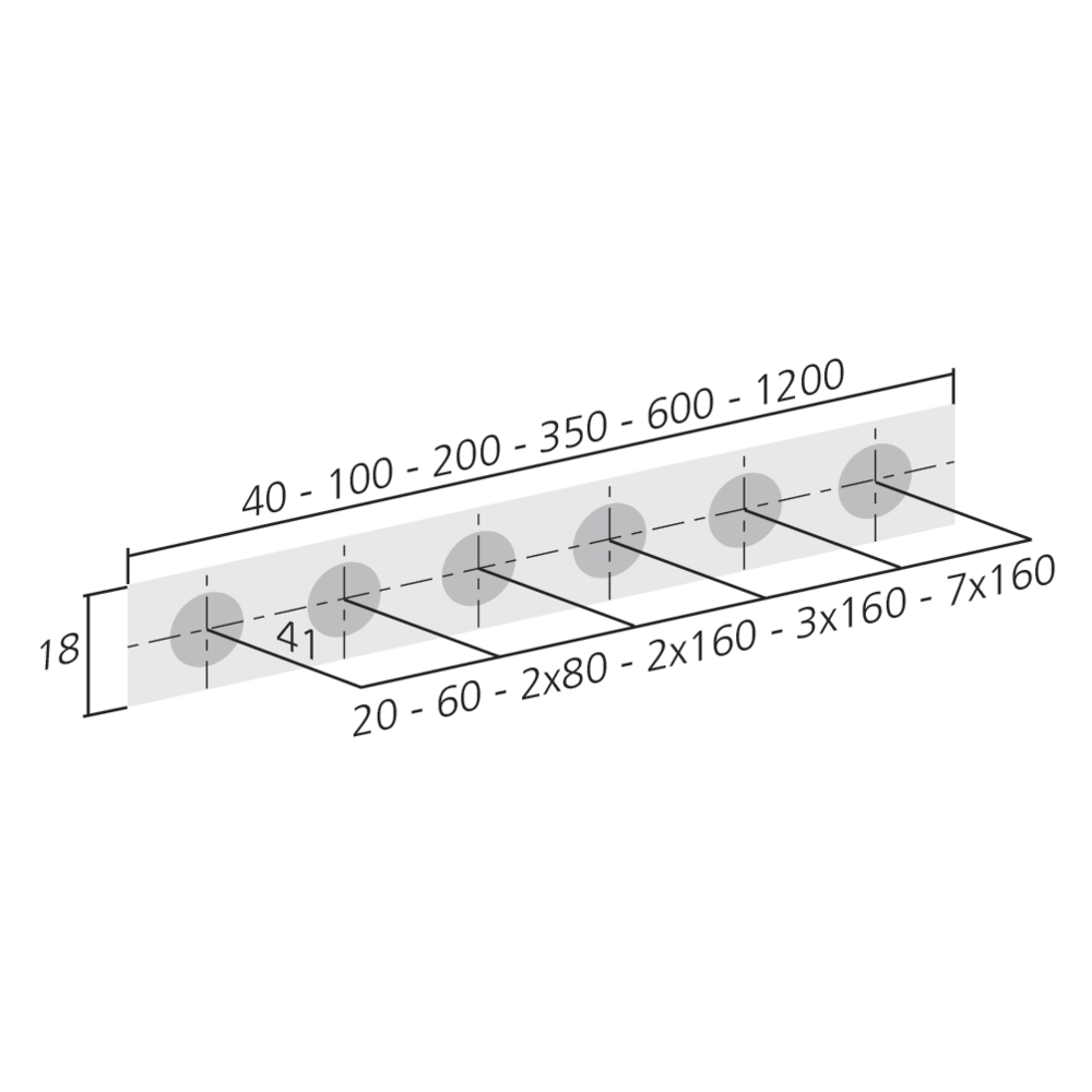Poignée EDGE STRAIGHT