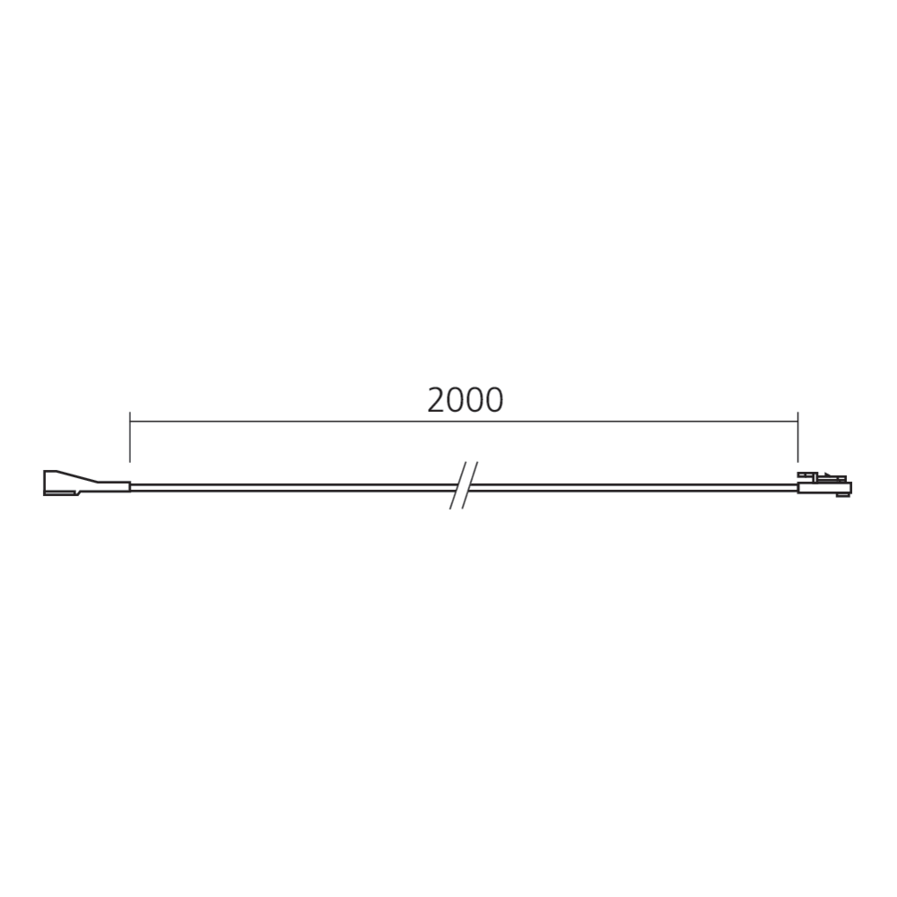 Rallonge 12 V DC / 350 mA