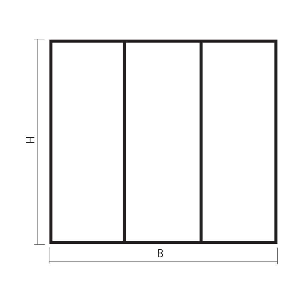 Verrière simple