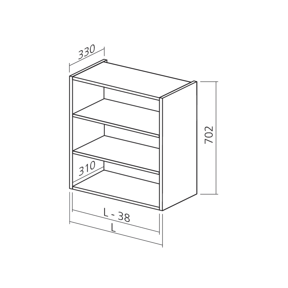 Caisson haut