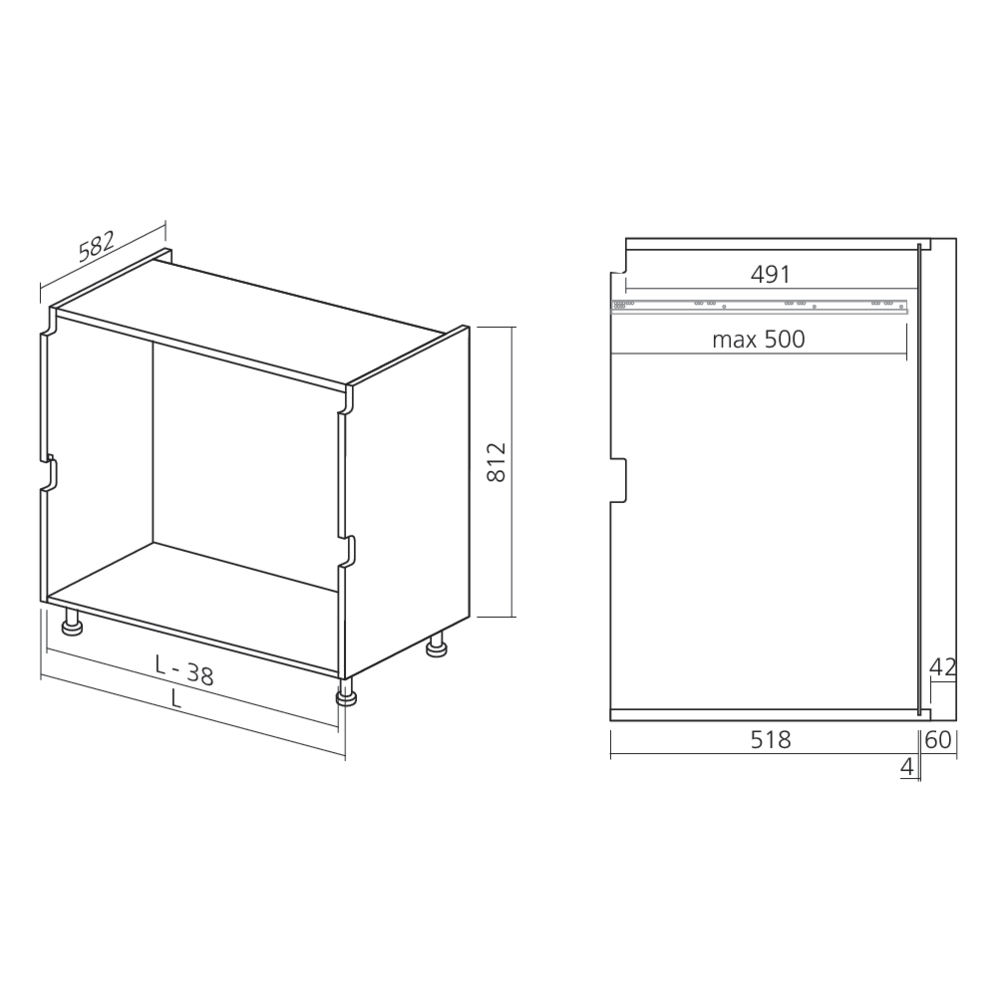 Caisson bas 2 GOLA