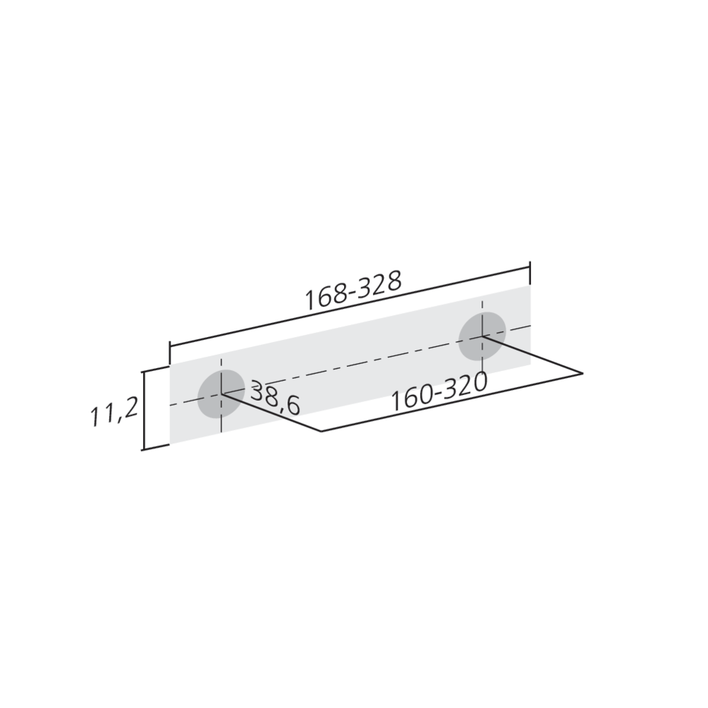 Poignée bois CROSSING