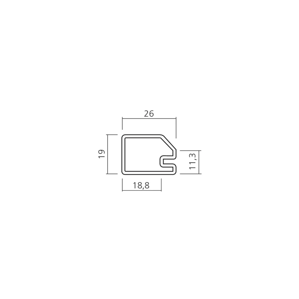 Cadre alu Profil Air