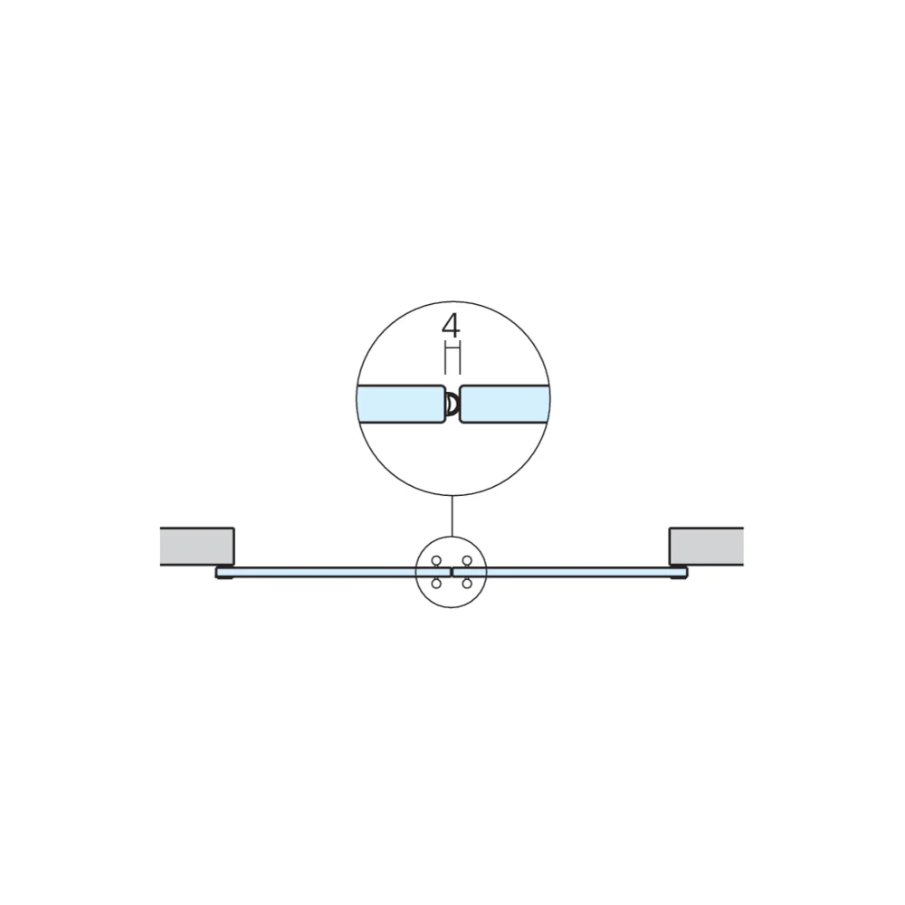 Profil de protection du chant de verre