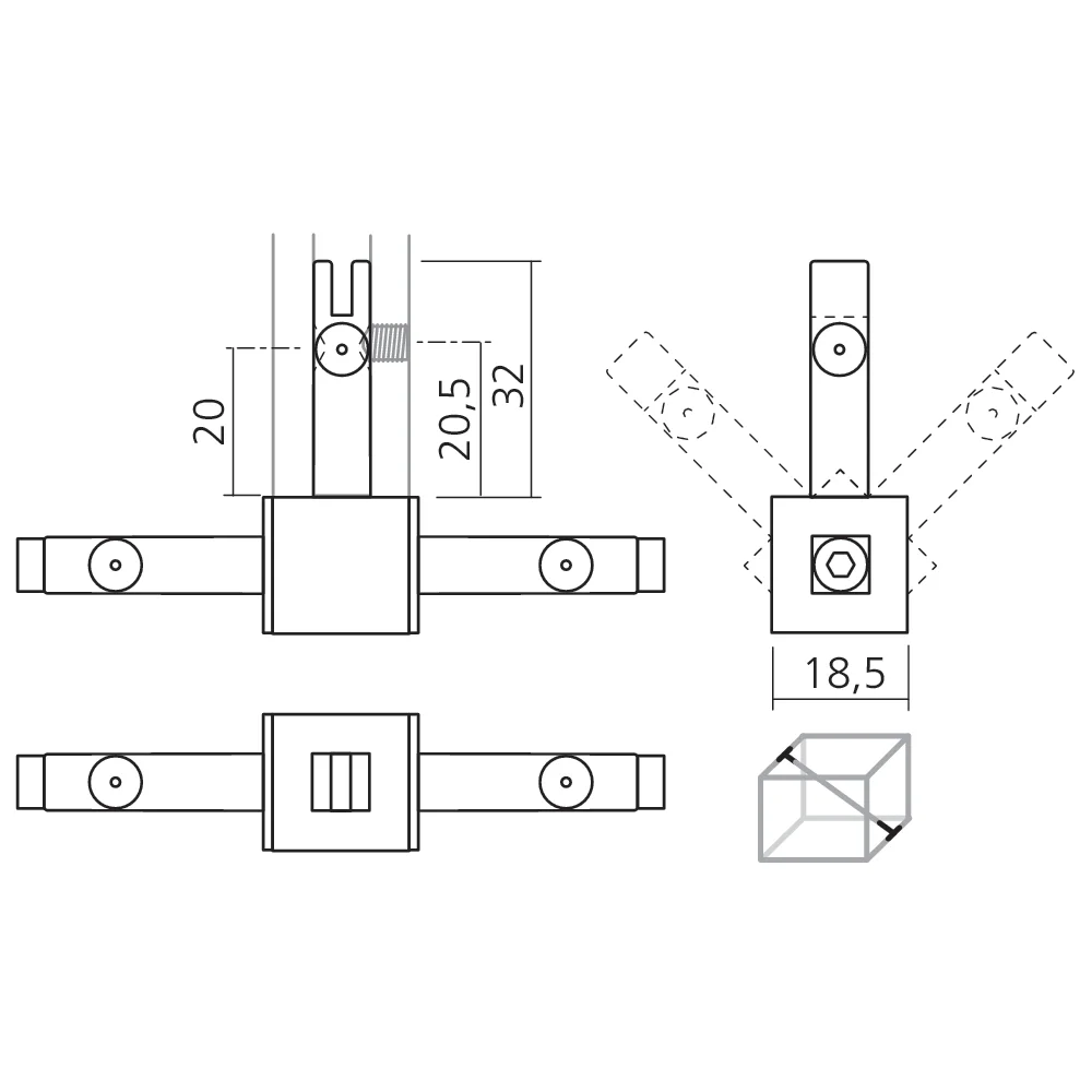 Jonction CADRO 360°