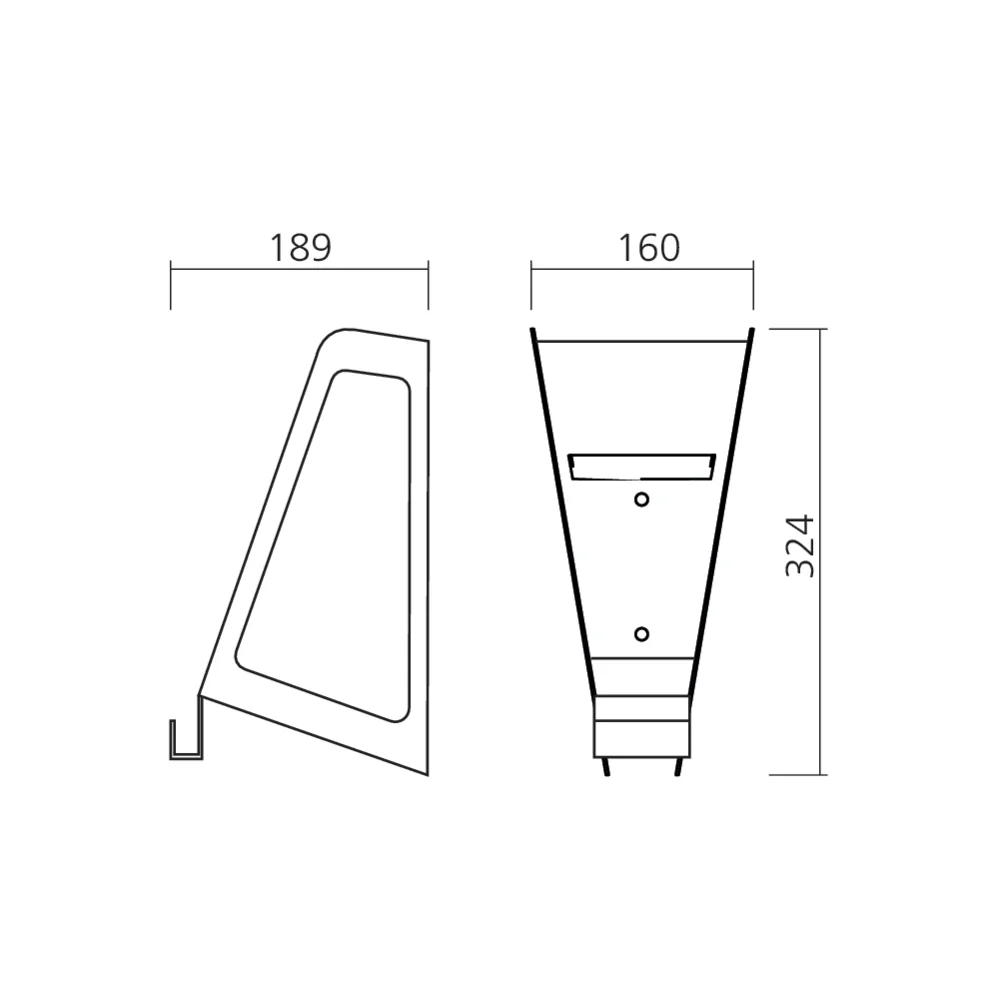 Support mural pour fer à repassser