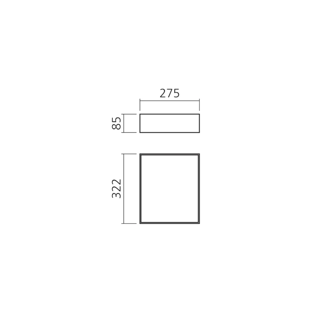 Boîte de rangement CINA hauteur 85