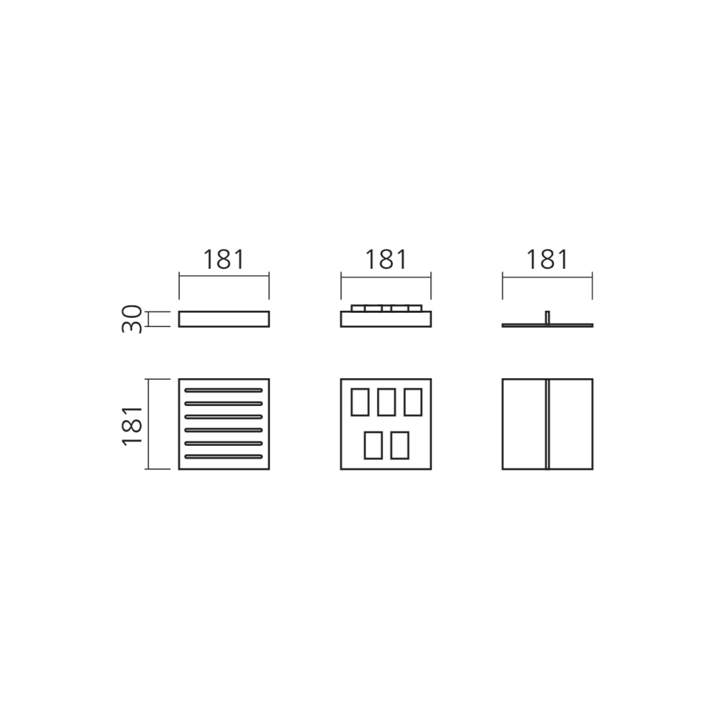 Insert pour boîte de rangement CINA