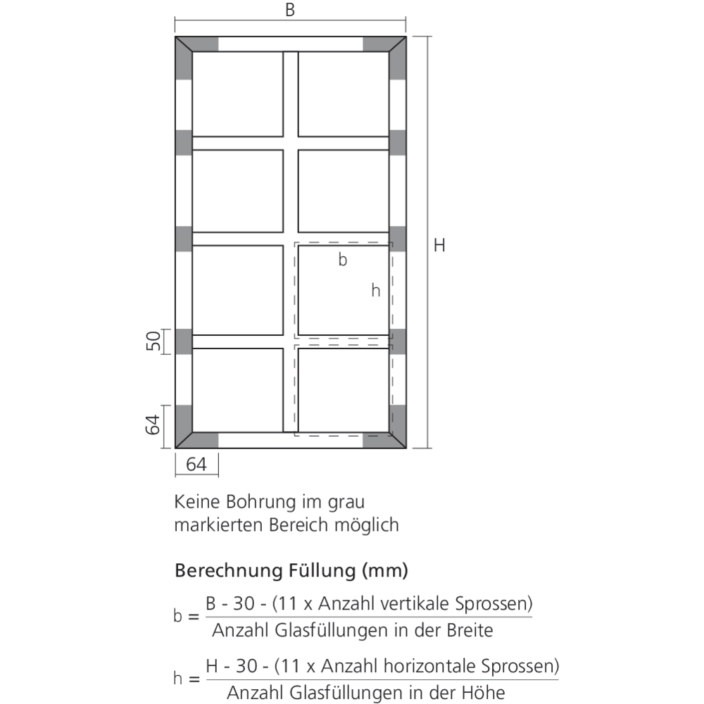 Cadre alu étroit PE1T