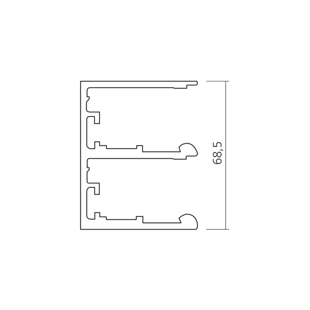 Rail bas Combino 50 FS