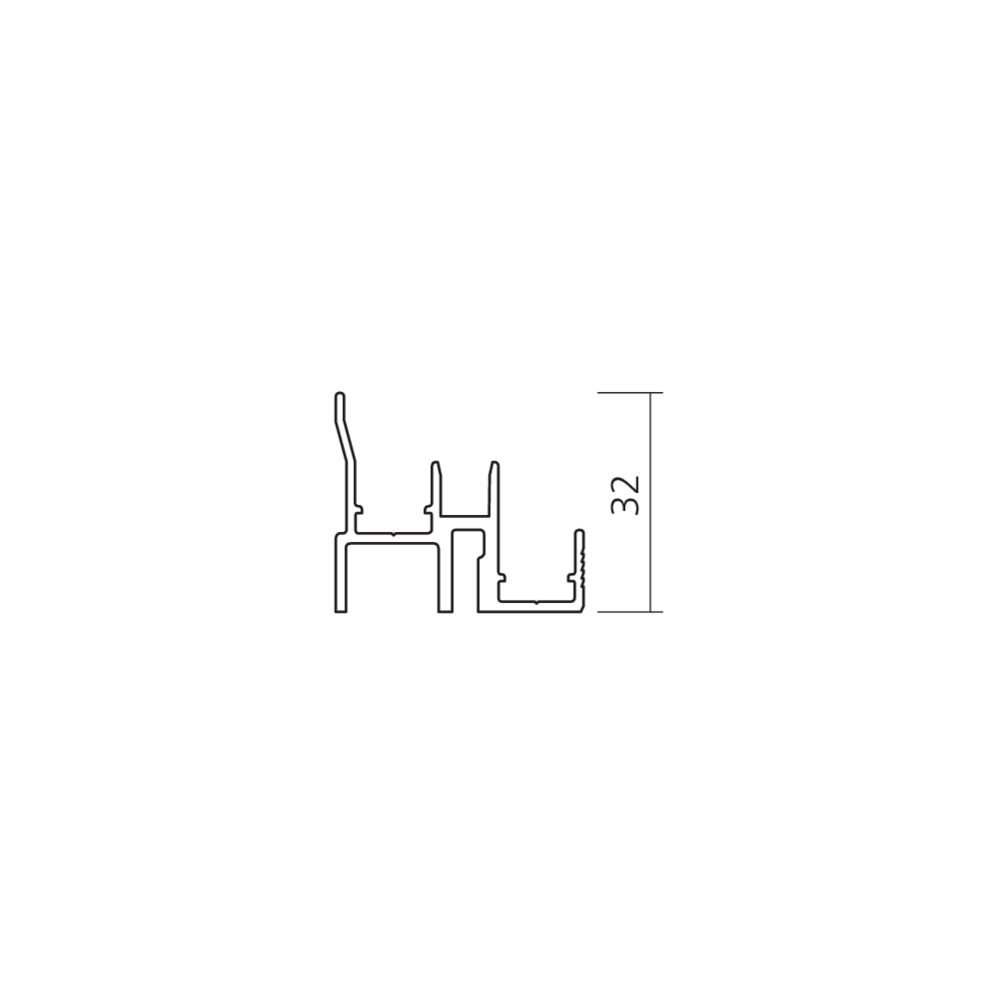 Rail haut Combino 50 FS