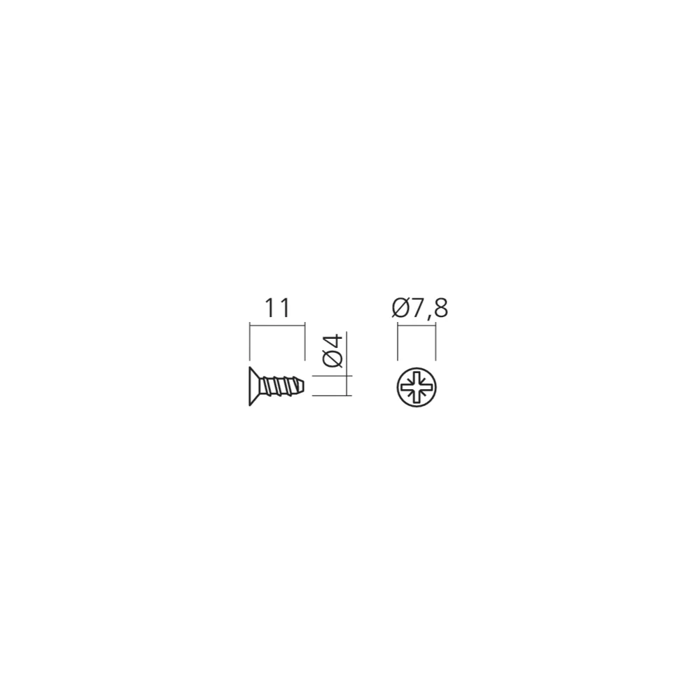 Vis Euro standard Ø3 mm