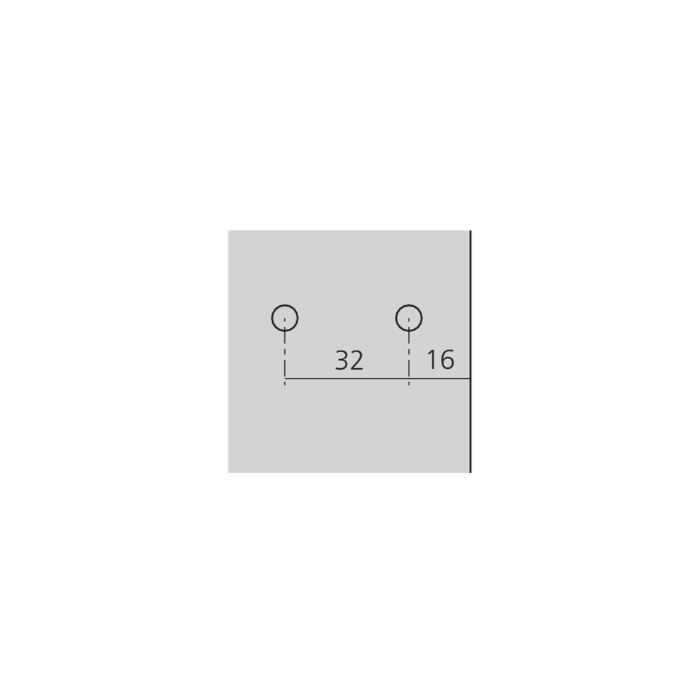 Support loqueteau Push-to-open FREEslim flap