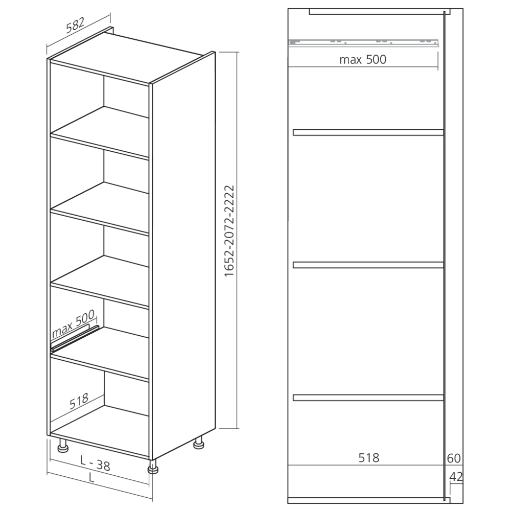 Caisson armoire
