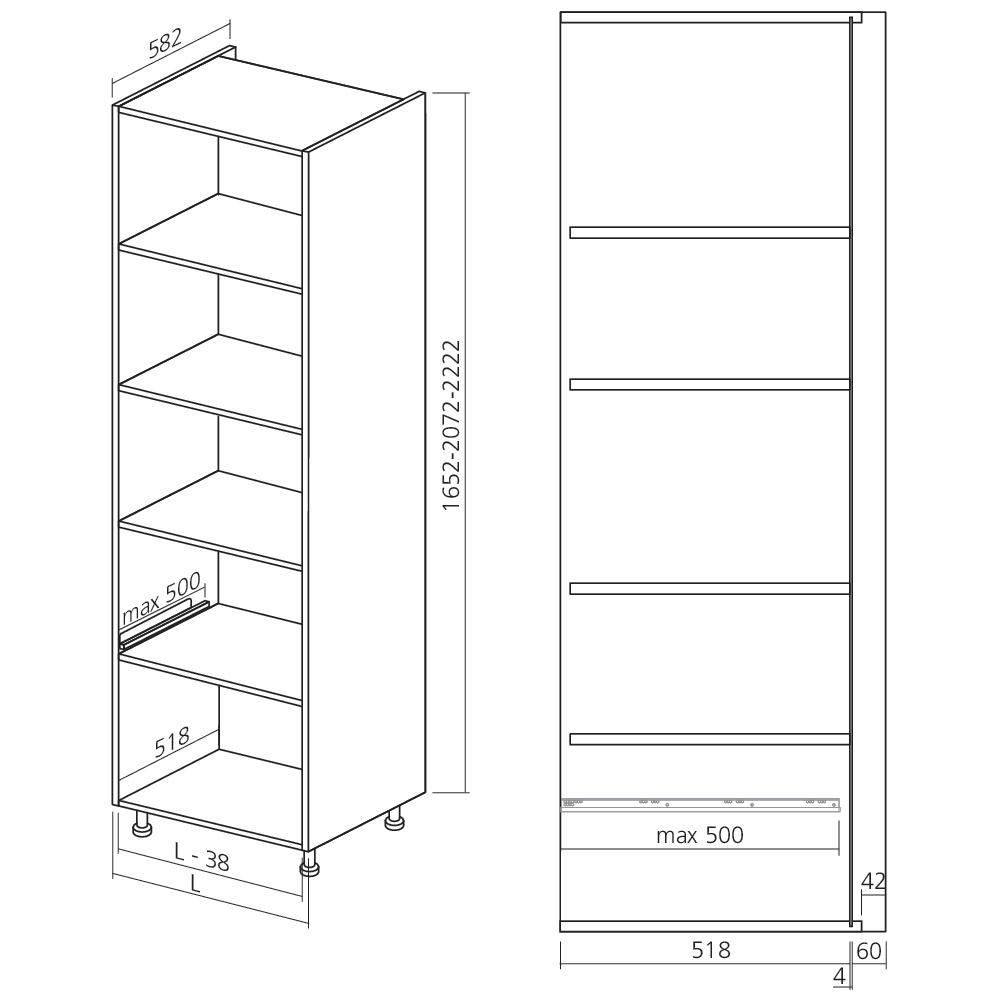 Caisson armoire