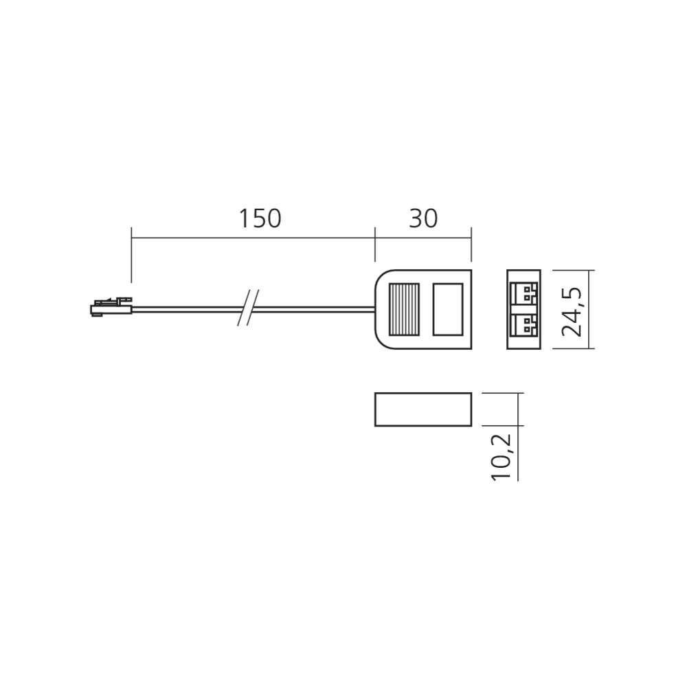 Distributeur 2 voies 12/24 V Power System
