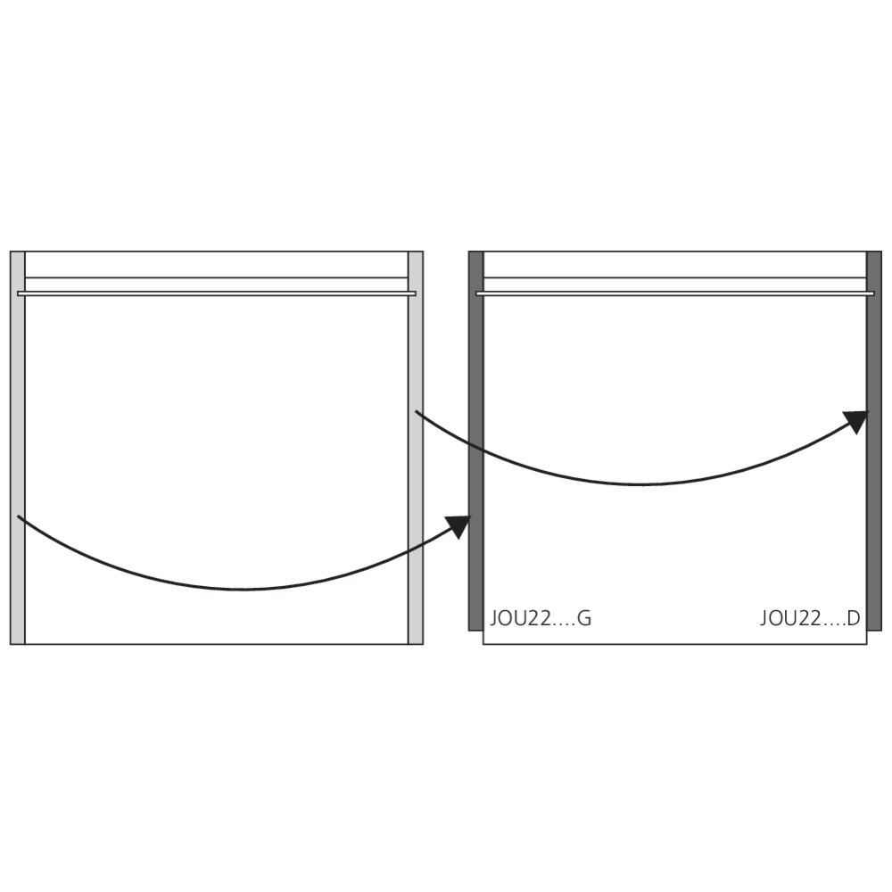 Joue pour profil GOLA vertical