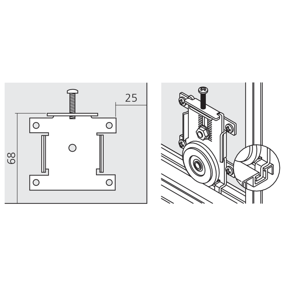 Kit 2 roues