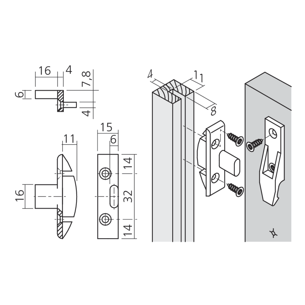 Ferrure CLIPS