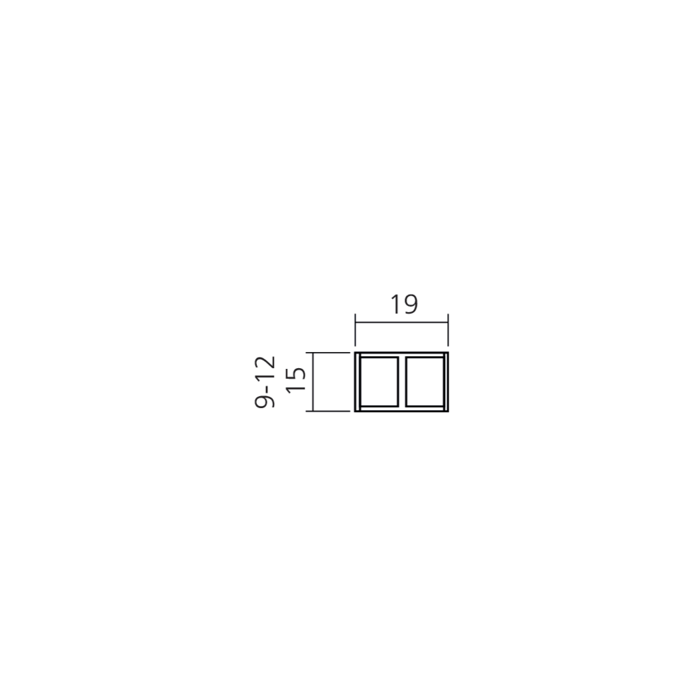 Connexion double pour bande LED