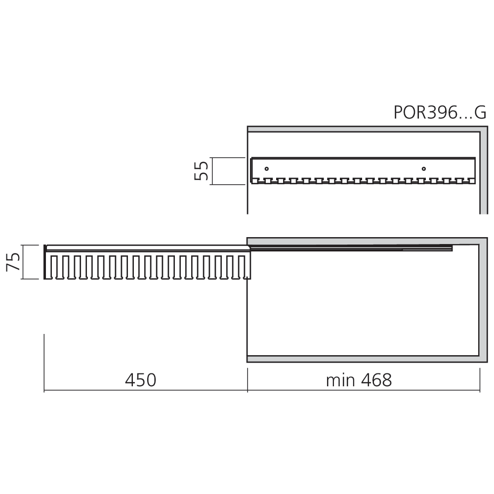 Porte-cravates et ceintures coulissant LINÉA