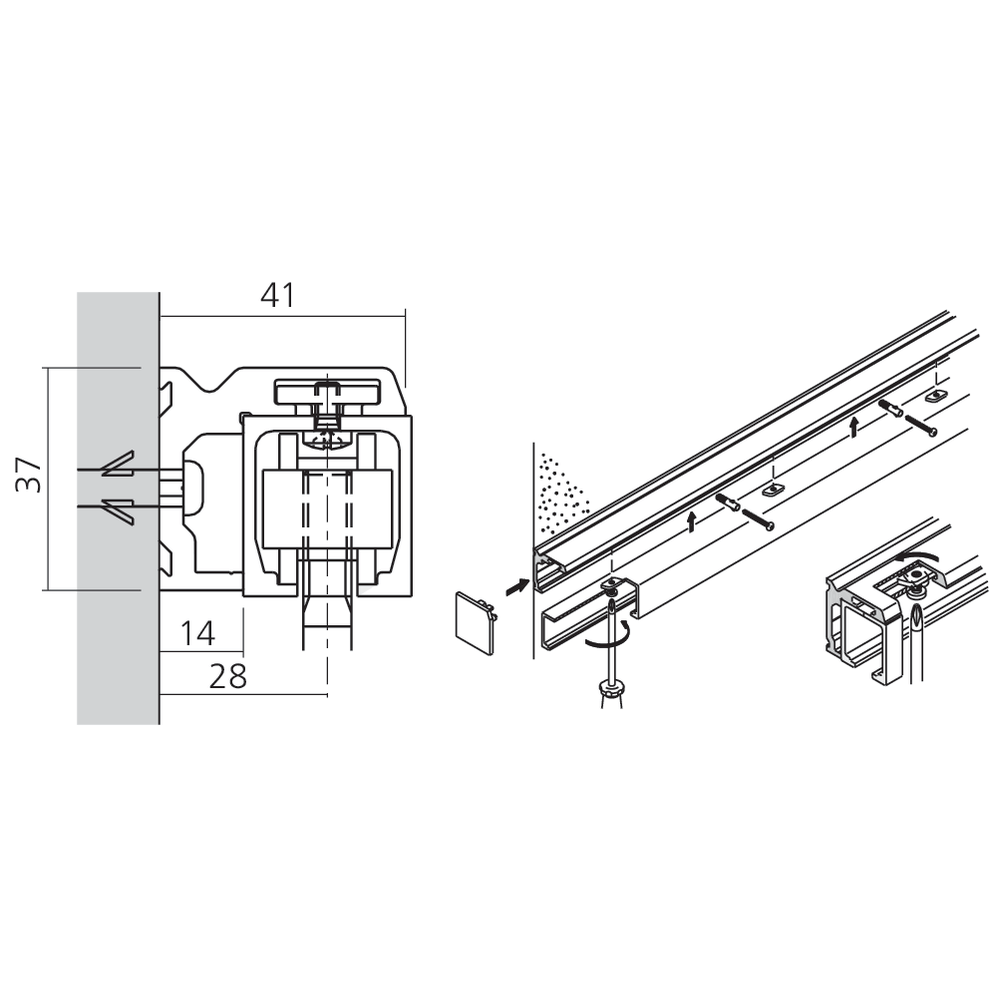 Equerre de fixation