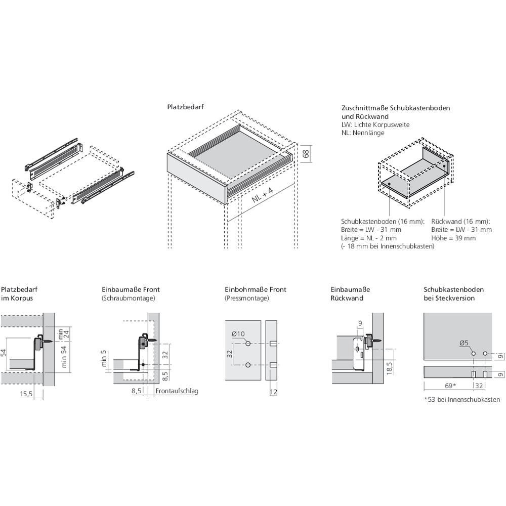 METABOX 320N hauteur 54 sortie simple