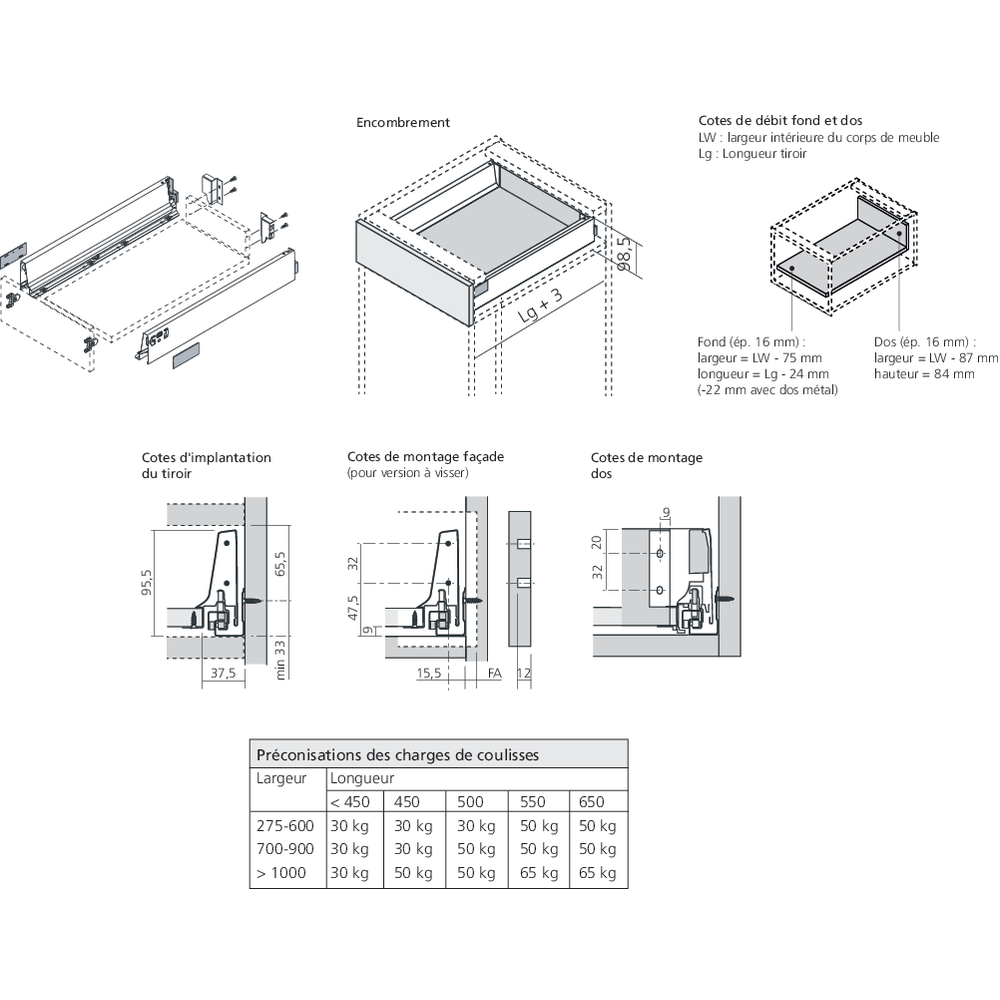 TANDEMBOX hauteur M