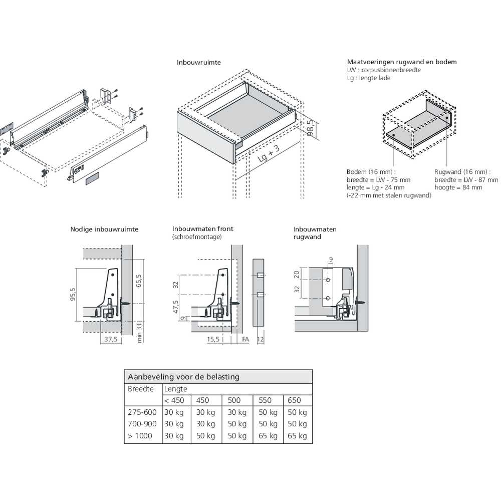 TANDEMBOX hauteur M