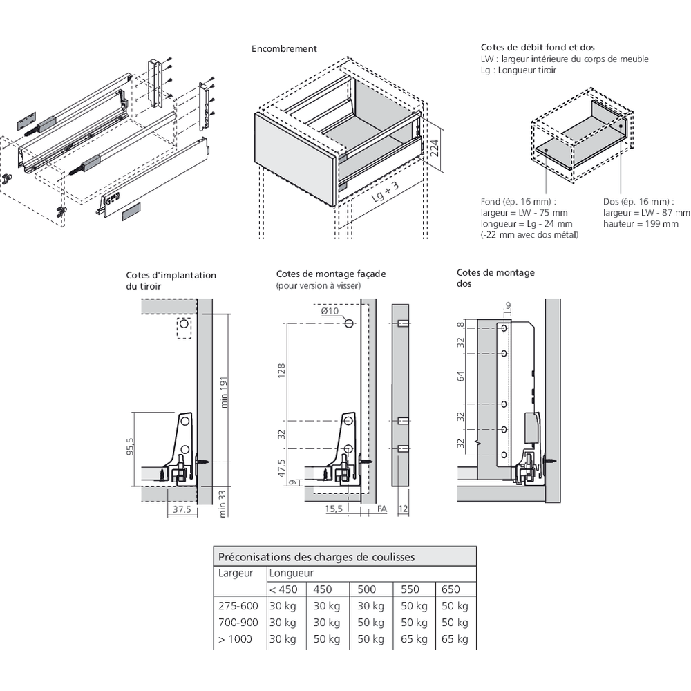 TANDEMBOX antaro hauteur D