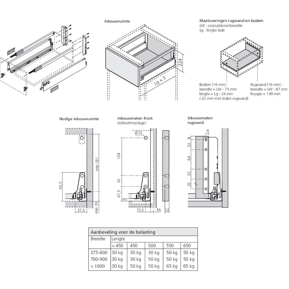 TANDEMBOX antaro hauteur D