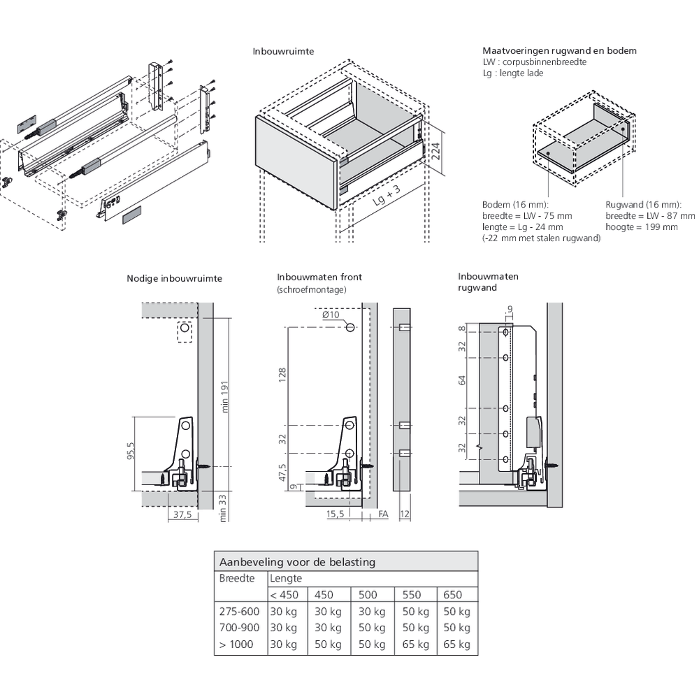 TANDEMBOX antaro hauteur D