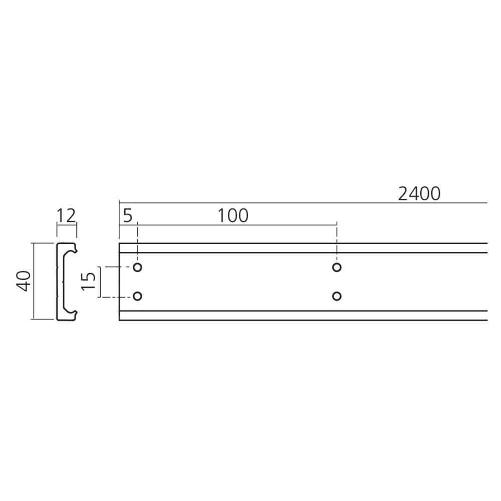 Rail pour GAR115