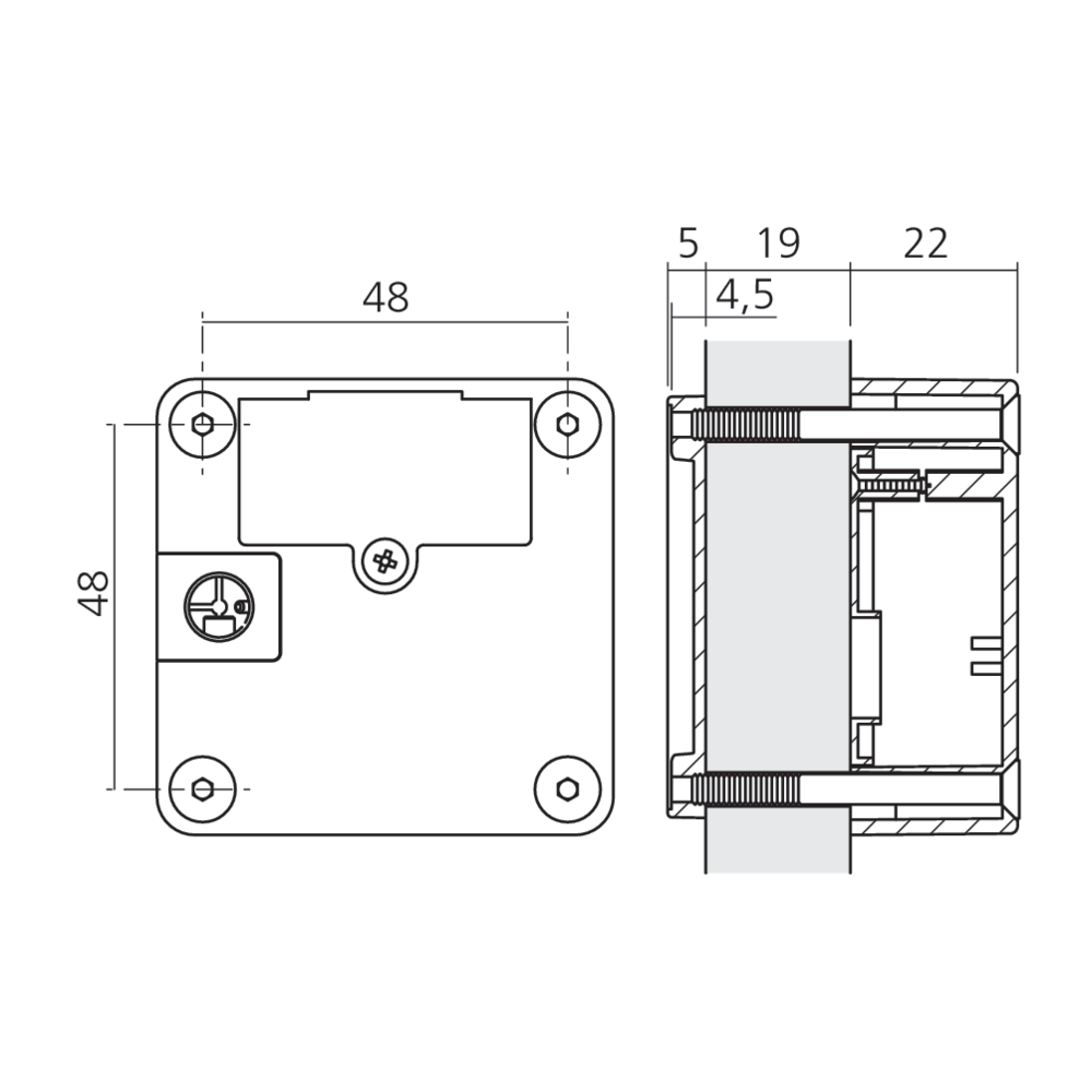 Serrure électronique à clavier
