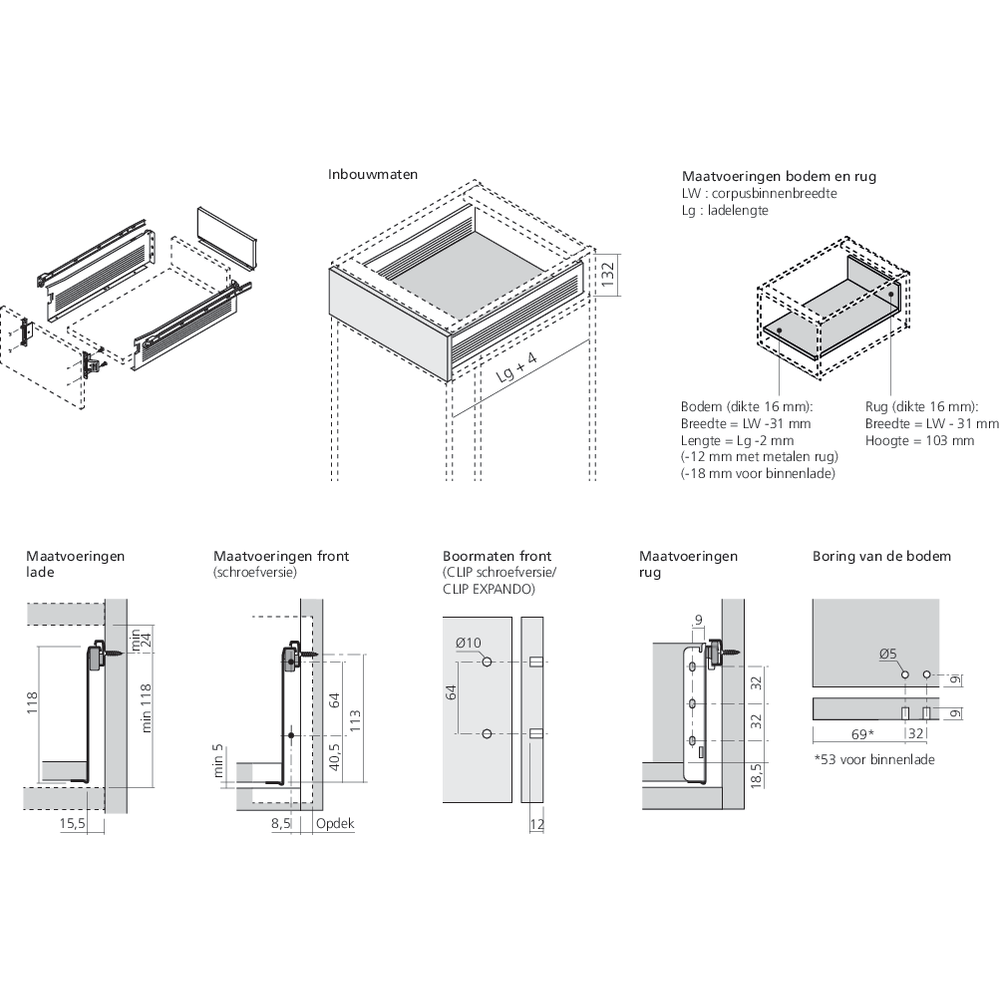METABOX 320K hauteur 118 sortie simple