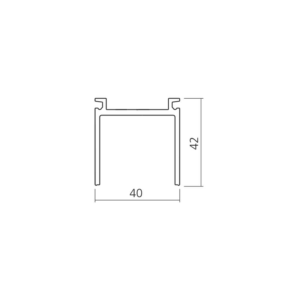 Set pour rail de roulement démontable Junior 40