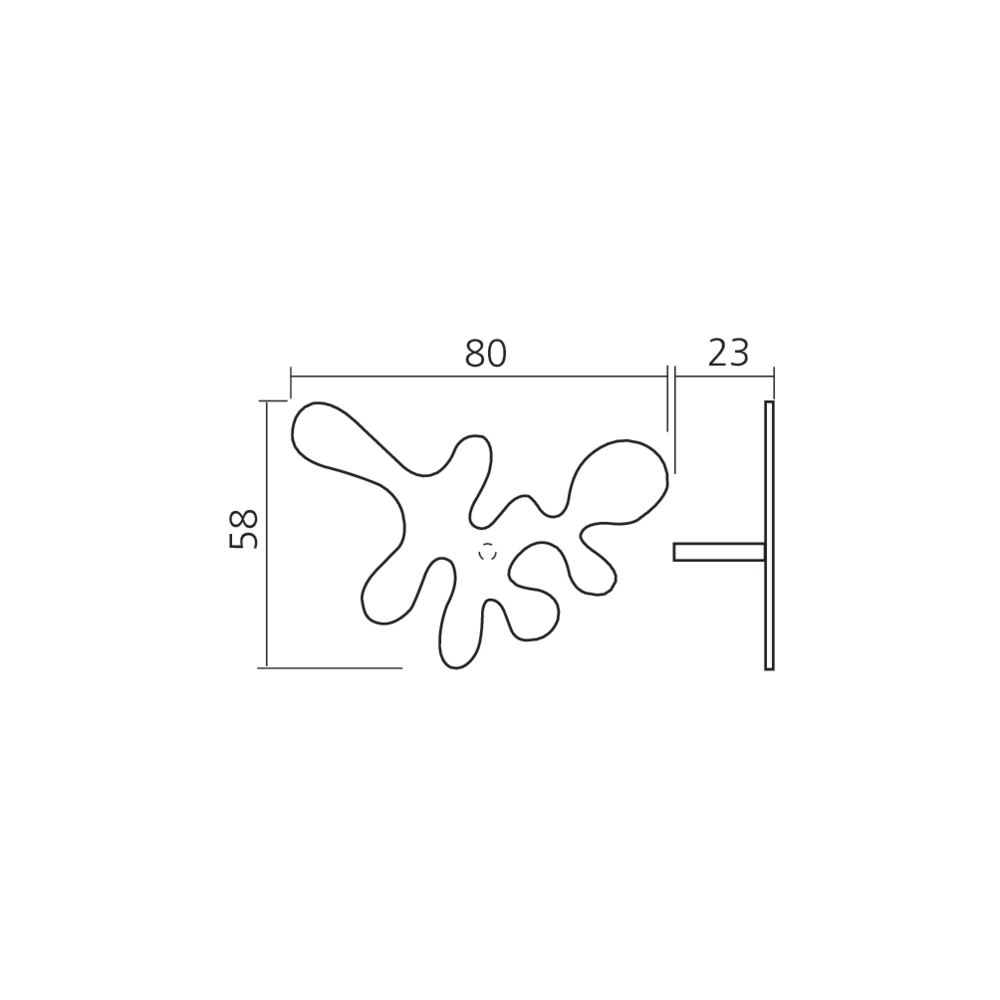 Patère mini CAMOUFLAGE