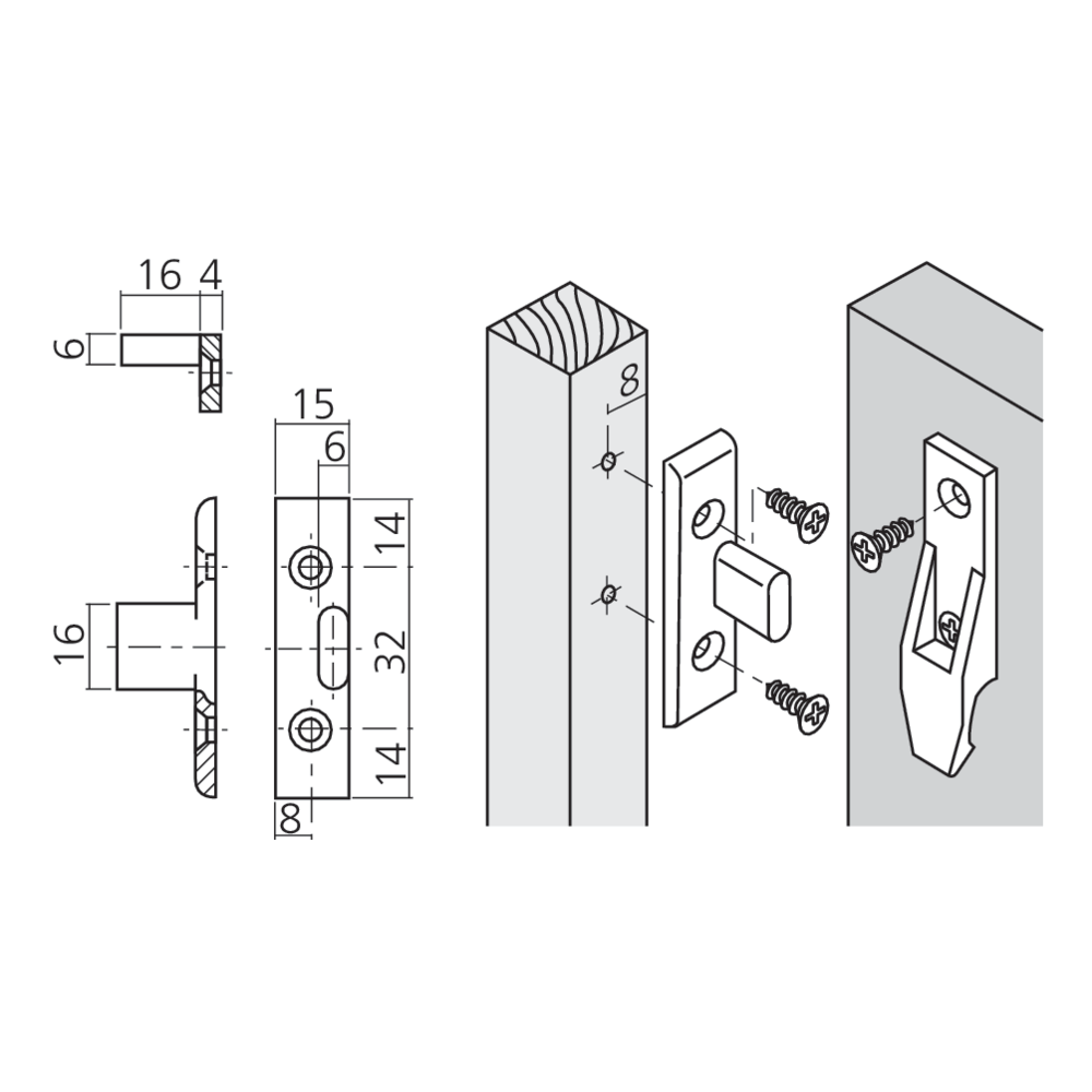 Ferrure CLIPS