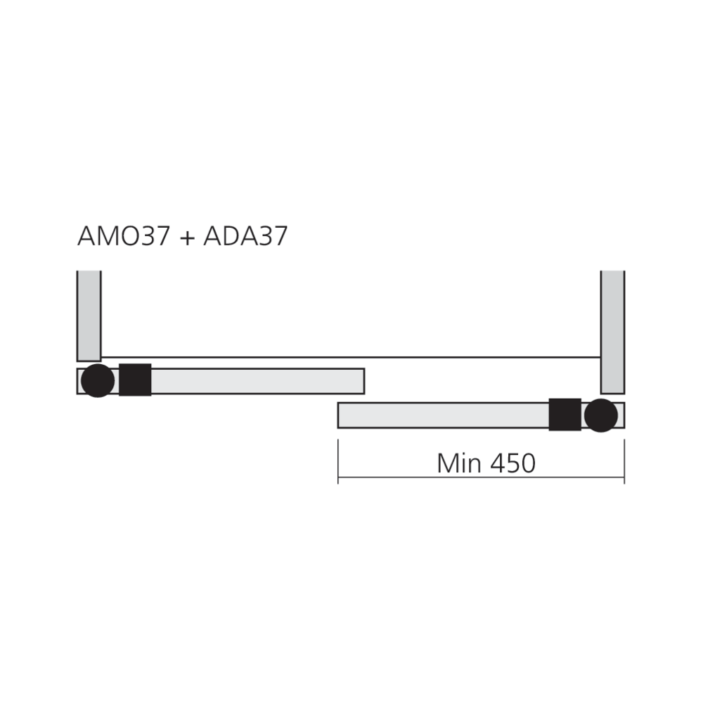 Adaptateur pour amortisseur Combino 20-35 FS