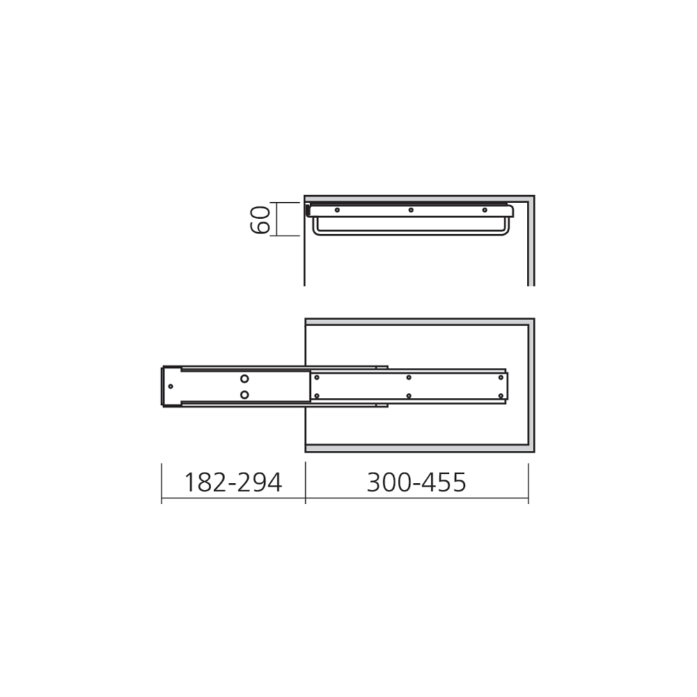 Penderie coulissante LINÉA