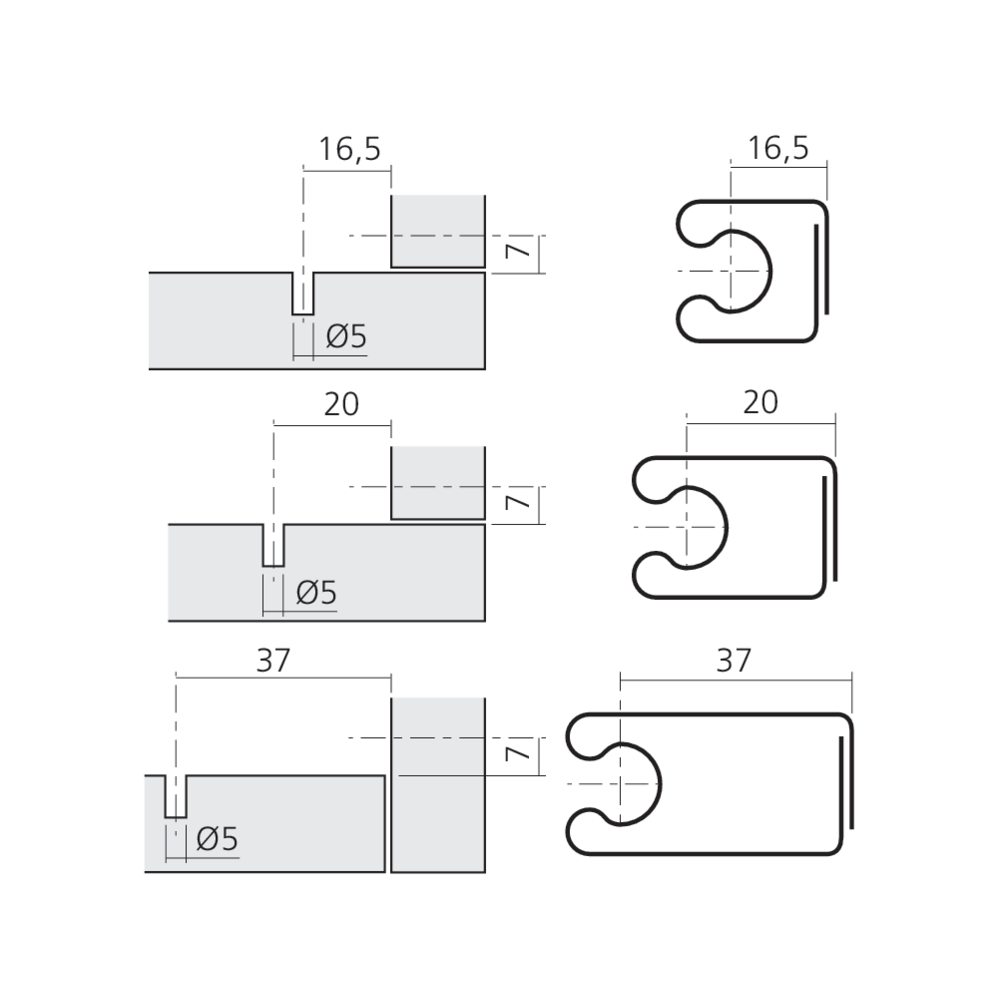 Clips d'assemblage