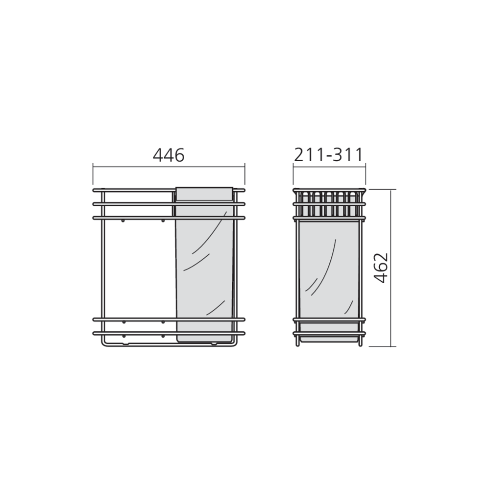 Ensemble pain bouteilles